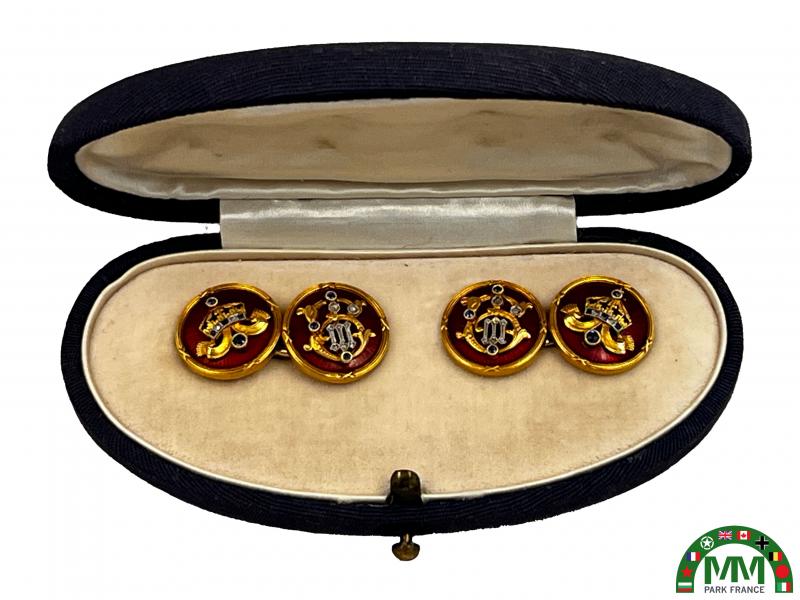 Boutons de manchette българскиs Tsar Boris III