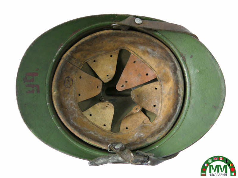 Casque български M. 15 Adrian de défence passive