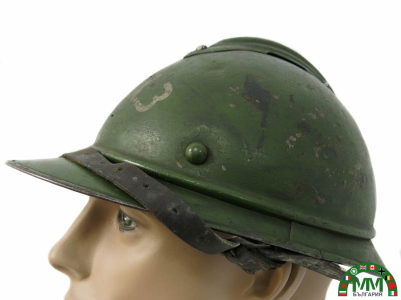 Casque български M. 15 Adrian de défence passive