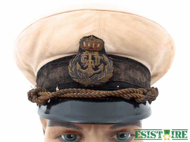 Шапка tenue été marine царски български officier