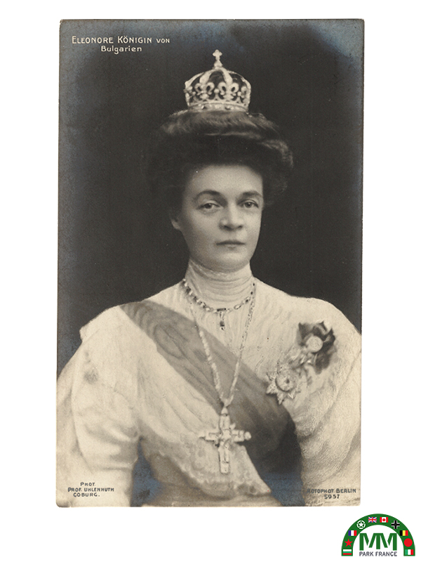 Пощенска картичка reine Eléonore de Bulgarie