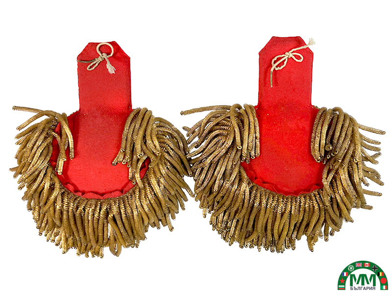 Epaulettes българскиs artillerie commandant