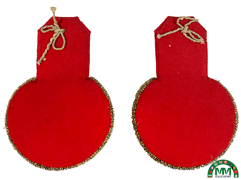 Epaulettes българскиs artillerie capitaine