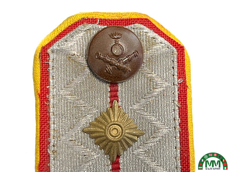 Epaulettes българскиs blindés