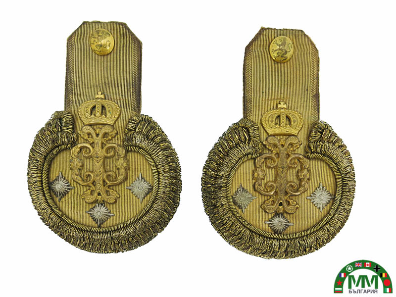 Epaulettes българскиs cavalerie commandant