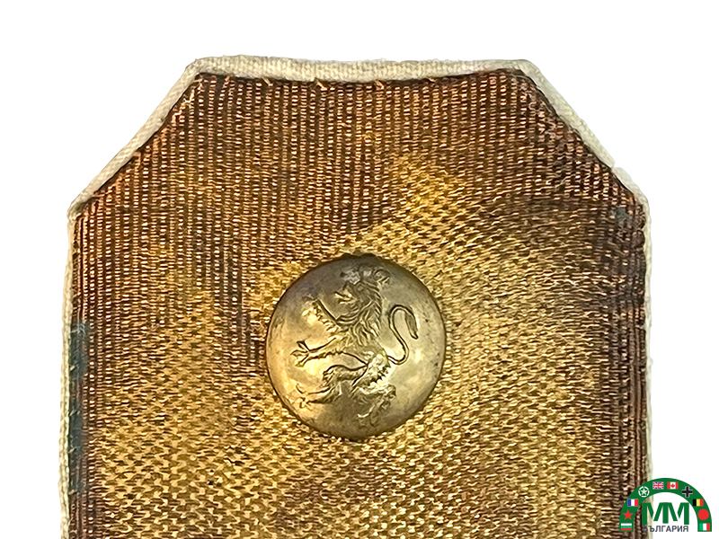 Epaulettes българскиs cavalerie commandant