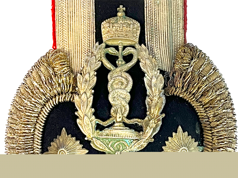 Epaulettes българскиs médecin lieutenant