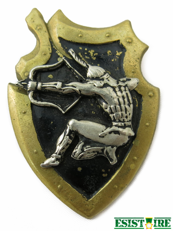 Знак български des troupes blindées