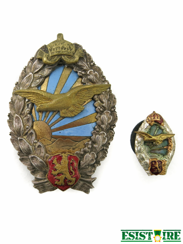 Miniature d'insigne de pilote de l'армия de l'air царски български