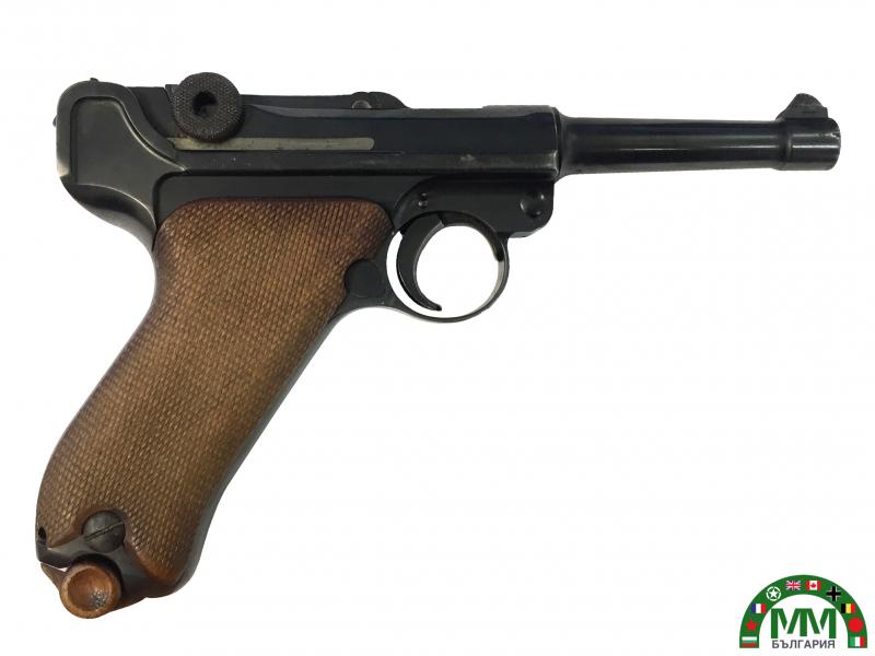 Пистолет Luger P08 български