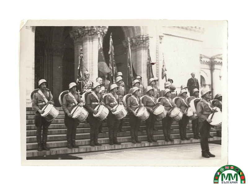 Пощенска картичка musiciens militaires българскиs