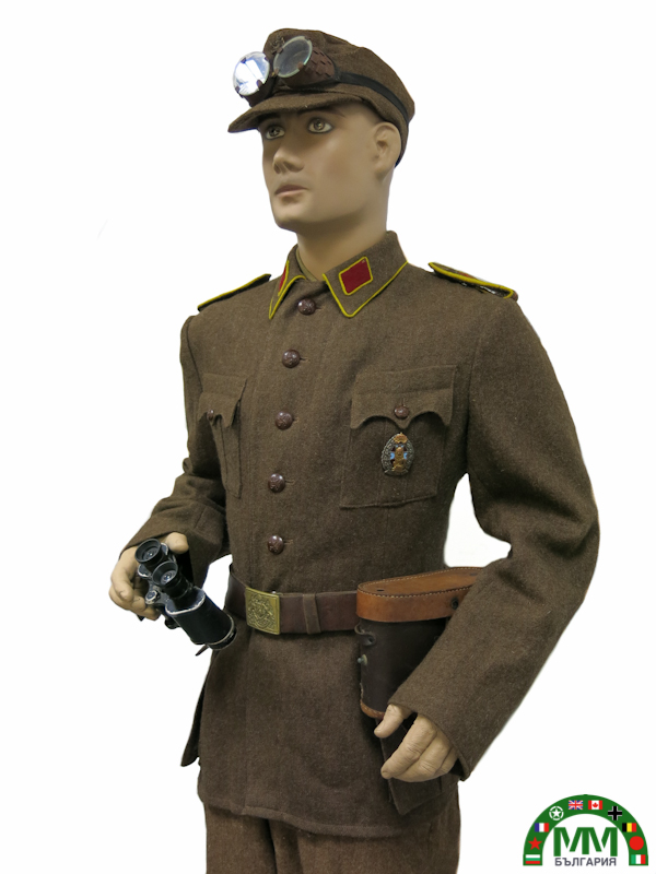 Пълна униформа български troupes blindées