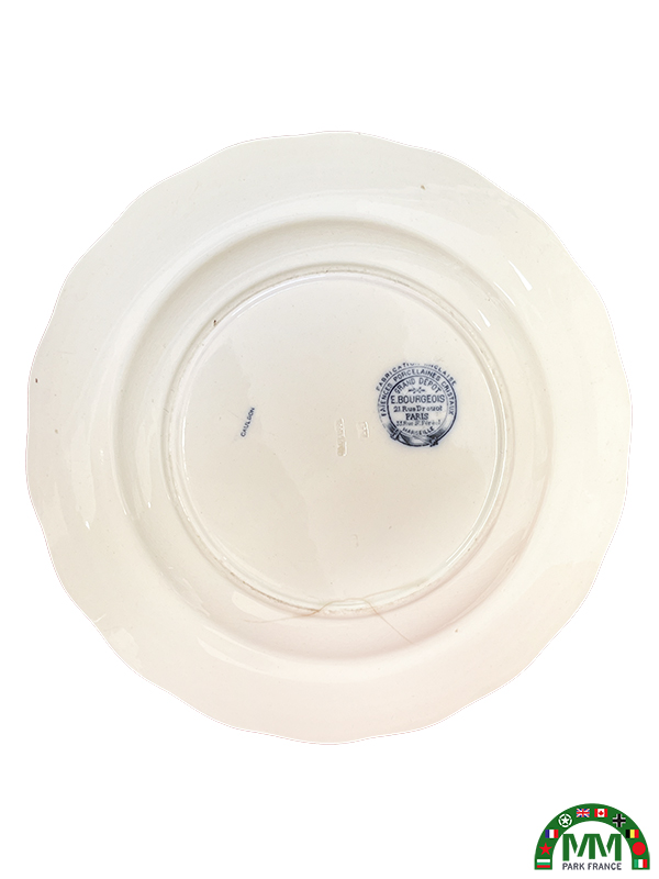 Assiette български en porcelaine Ferdinand 1er