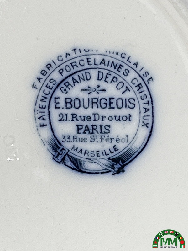 Assiette български en porcelaine Ferdinand 1er