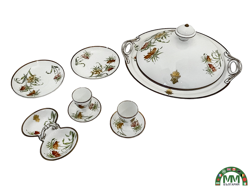 Soupière български en porcelaine Ferdinand 1er