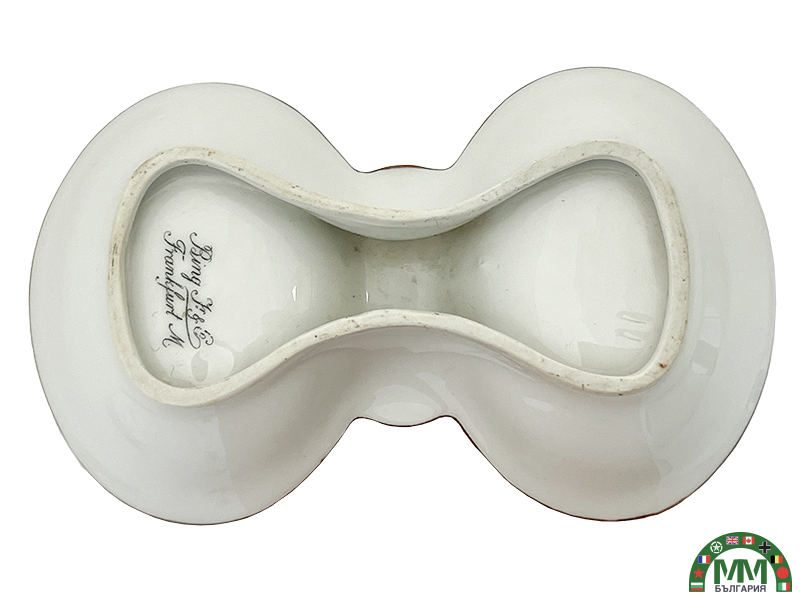 Salière-poivrière български en porcelaine Ferdinand 1er