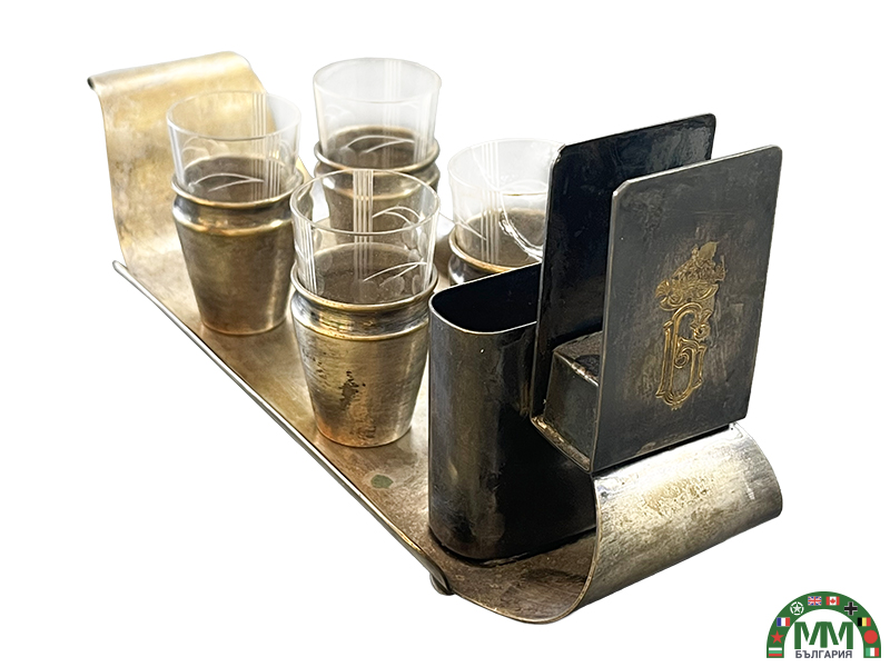 Service à liqueur et cigares български Boris III
