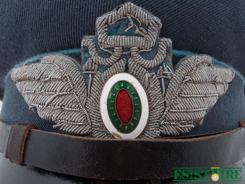 Шапка tenue de service bleu/gris pilote армия air царски български sous-officier
