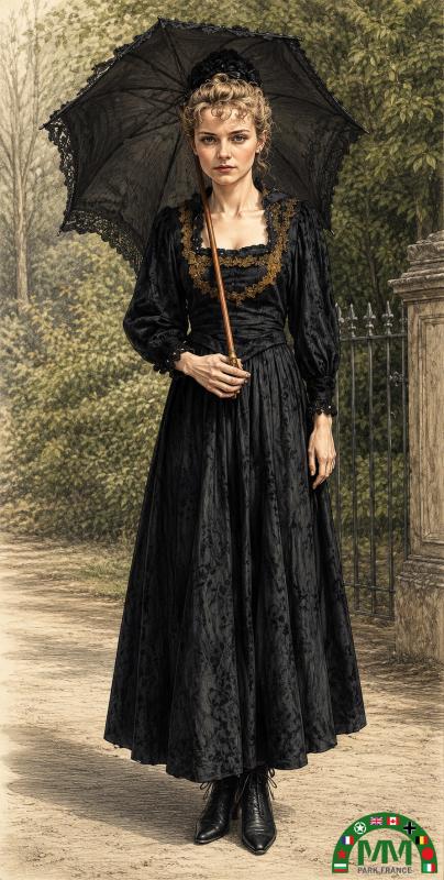 Vollständige Kleidung von Anna de Grenaud, geb. Stantschowa